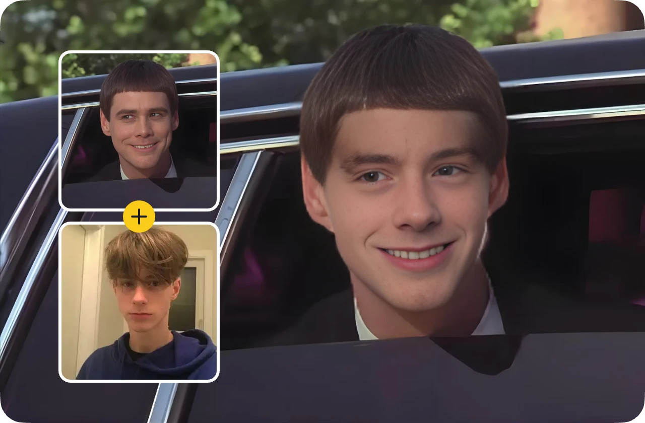 Swap Your Friends’ Faces into Humorous Videos