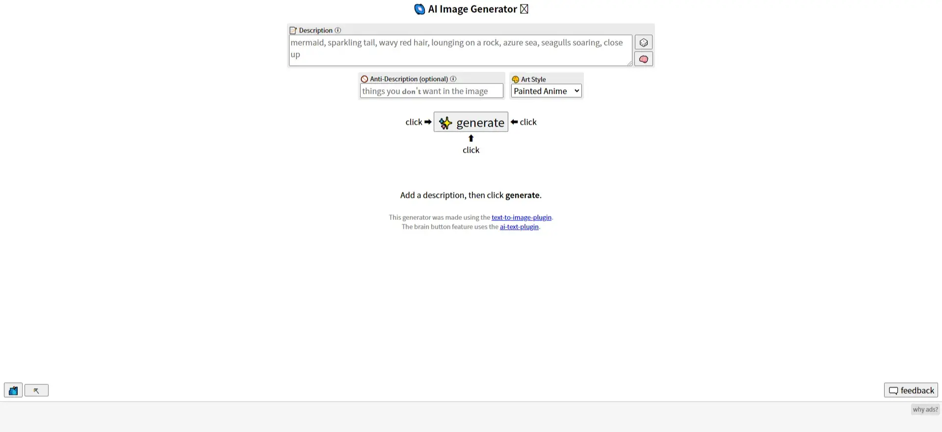 Perchance's free AI Image Generator