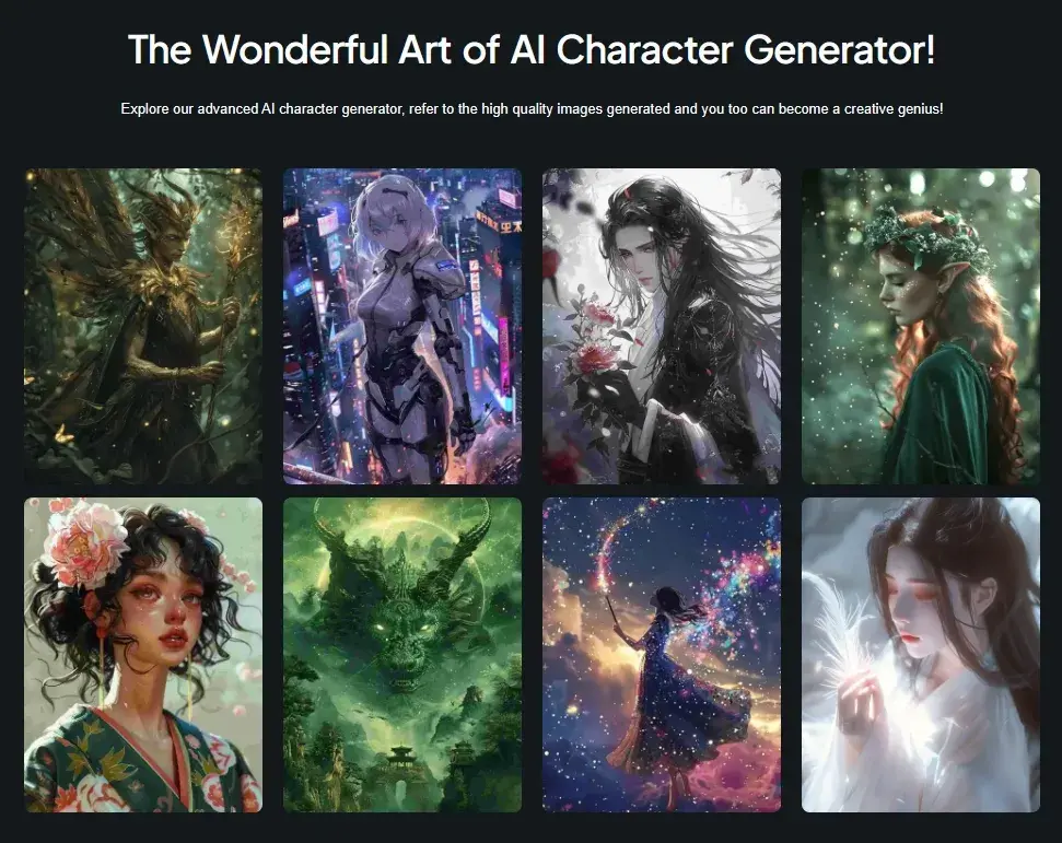 AI character generator